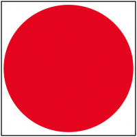 Apli Etiqueta Señalizacion Punto Rojo Especial Cristal 1 U.