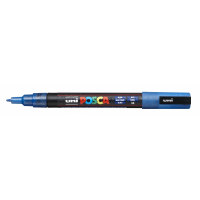 POSCA PC-3ML AZUL, punta Conica 0.9-1.3mm Multisuperficie (cristal, madera, tela, plastico)