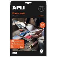 Apli Papel Fotografico Matt A4 170g 20 Hojas