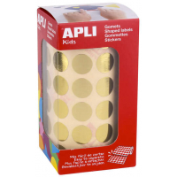 Apli Gomets Redondos Oro Metalizado