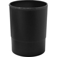 Cubilete Redondo de plastico 100mm. Apilable Negro