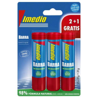 Imedio Pack de 3 Barras de Pegamento de 21grs