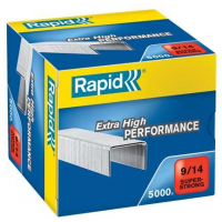 Rapid Super Strong Caja de 5000 Grapas 9/14 De 80 a 110 Hojas