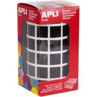 Apli Gomets Cuadrados Negros