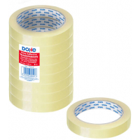 PACK 8 Cintas Adhesivas Transparente 19mm x 66 metros. Dohe 