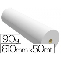 Fabrisa Plus Bobina de Papel para Plotter 90gr - 610mm x 50m