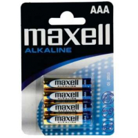 Maxell PACK 4 Pilas Alcalinas AAA LR03