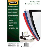 Fellowes PACK 100 Portadas de Polipropileno A4 300 Micras Transparente