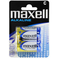 Maxell Pack de 2 Pilas Alcalinas LR14 C