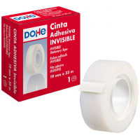 Cinta Adhesiva Invisible 19mm x 33 metros