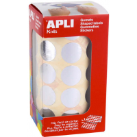 Apli Gomets Redondos Plata Metalizado diametro 20mm
