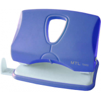 Dohe Taladro Resistente de Alta Calidad, Guia Ajustable para Papel. Azul