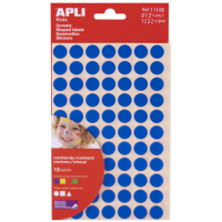 Apli Bolsa de gomets geometricos surtidos (Amarillo, Azul, Rojo y verde). Varias formas