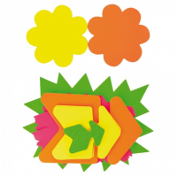 Apli Pack de 50 Carteles Fluorescentes Surtidos - Alto Gramaje - Gran Resistencia - Ideales para Ofertas y Promociones - Color Amarillo Fluorescente