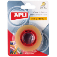 Cinta Adhesiva Transparente 19mm x 33m - Apli 11166