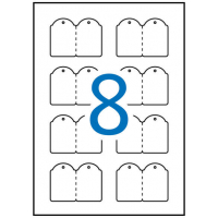 Apli Etiquetas Colgantes Imprimibles 36.0 x 53.0mm 10 Hojas