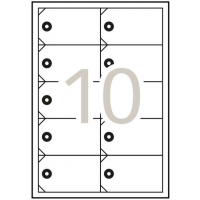 Apli Etiquetas Colgantes Imprimibles 98 x 57mm 10 Hojas