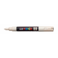 POSCA PC-1M BEIGE, punta ExtraFina 1mm Multisuperficie (cristal, madera, tela, plastico)