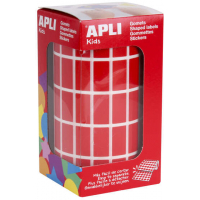 Apli Gomets Rectangulares 20x10 mm. Rojos
