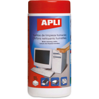 Apli Toallitas Humedas Anti-Estaticas 100 Unidades
