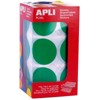 Apli Gomets XL Redondos Verdes