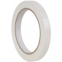 PACK 12 Cinta cierra bolsas PVC 9mm x 66 metros. BLANCA. Apli 17002