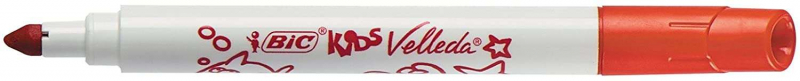 Imagen extra Bic Kids Mini Velleda Pack de 6 Rotuladores para Pizarra - Punta Bloqueada - Colores Surtidos