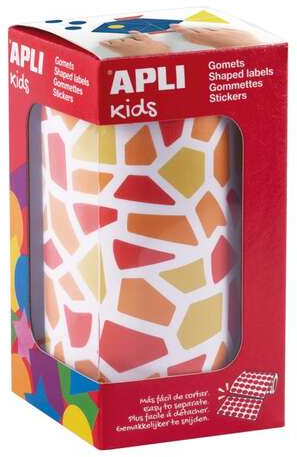 Apli Kids Rollo de 2460 Gomets Mosaico