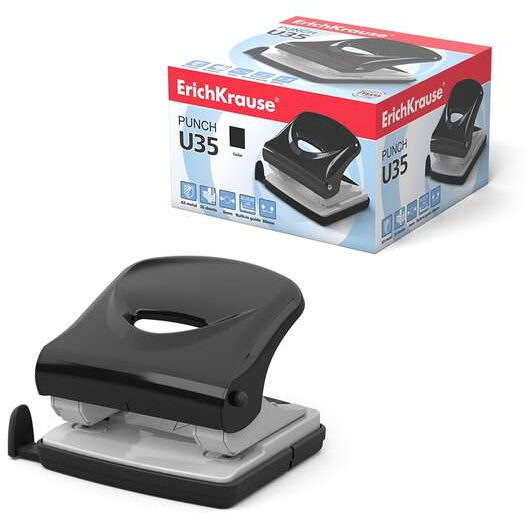 Erichkrause U35 Perforadora. Taladra Hasta 35 Hojas. Colores surtidos