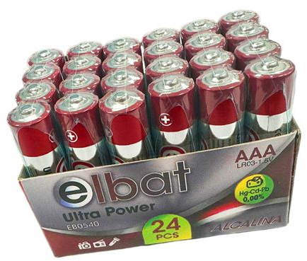 Imagen extra PACK 24 Pilas Alcalinas AAA LR03 ECONOMICAS