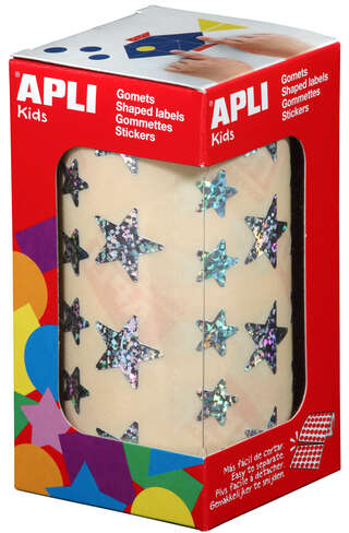 Apli Gomets Estrella Holograficos