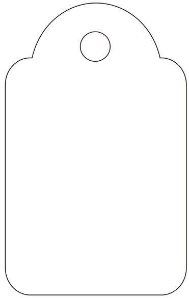 Apli Etiquetas Colgantes Blancas 18 x 29mm 200 U.