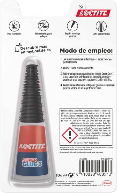Imagen extra Loctite Superglue-3 Precision Max 10gr