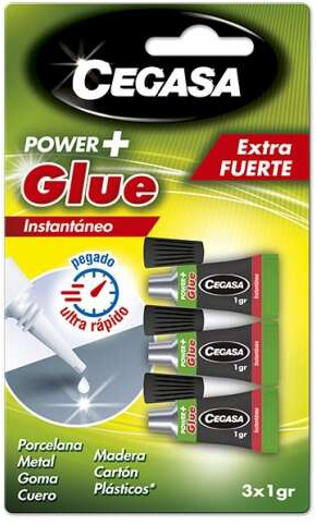 Pegamento Instantaneo PACK 3 Tubos de 1 gramo