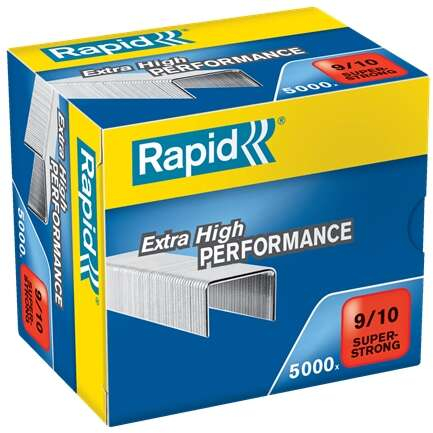 Rapid Super Strong Caja de 5000 Grapas 9/10 De 40 a 70 Hojas
