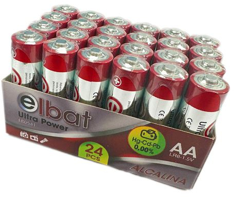 Imagen extra PACK 24 Pilas Alcalinas AA LR6 ECONOMICAS