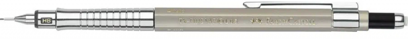 Imagen extra Faber-Castell TK-Fine Vario L Portaminas HB 0.5mm - Con Goma de Borrar - Clip de Metal - Color Champagne
