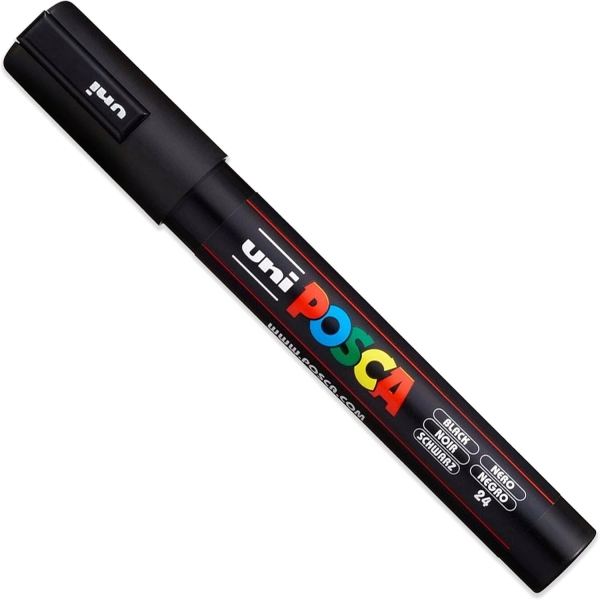 Imagen extra PACK 4 Rotuladores Posca PC-5M Punta de Bala 1.8-2.5mm - Color Surtido