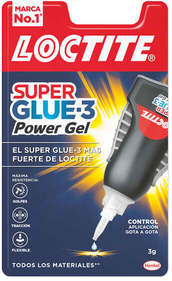 Loctite Superglue-3 Control Power Gel 3gr