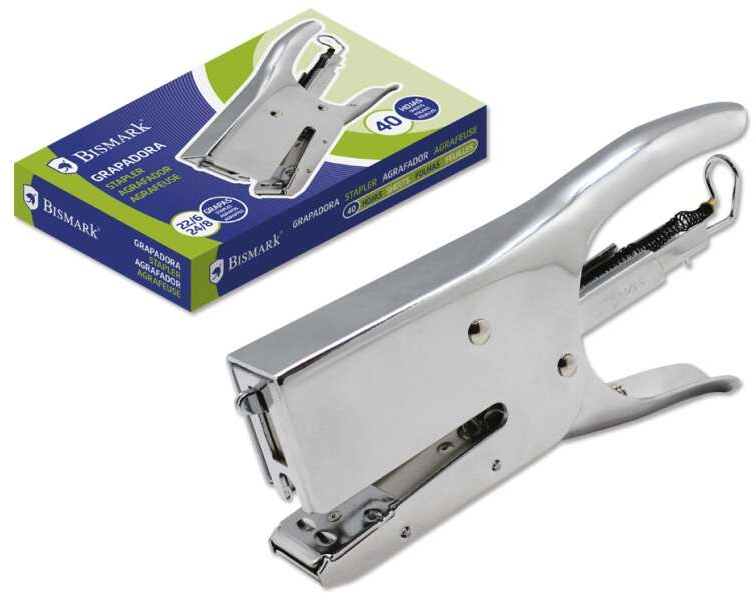 Grapadora de Tenaza ECONOMICA Metalica hasta 40 Hojas