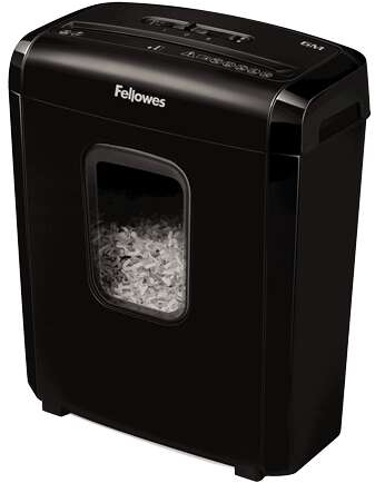Fellowes 6M Destructora de Papel Manual Minicorte hasta 6 hojas 13L