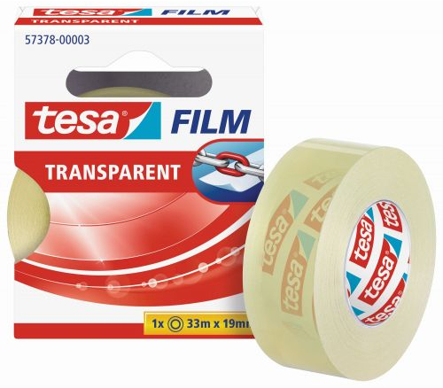 Cinta Autoadhesiva Transparente 19mm x 33 metros Tesa Tesafilm 57378-00003-01