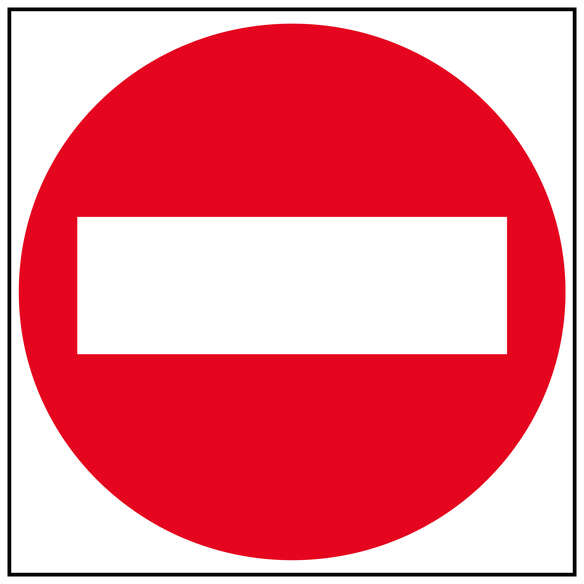 Apli Etiqueta Señalizacion Prohibido El Paso 1 U.