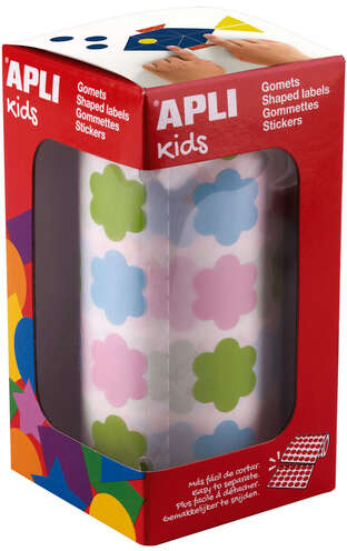 Apli Kids Rollo de 900 Gomets con Forma de Flor