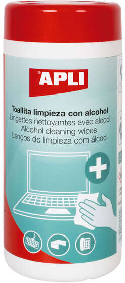 Toallitas desinfectantes Hidroalcohólicas. Apli 18566 