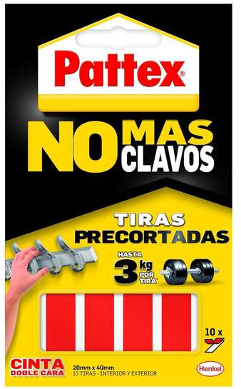 Pattex Nmc Cinta Doble Cara Bl 10 Tiras