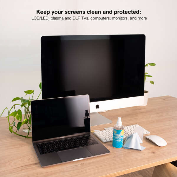 Imagen extra Limpiador Pantallas de 150ml + Paño Microfibra. Tooq 