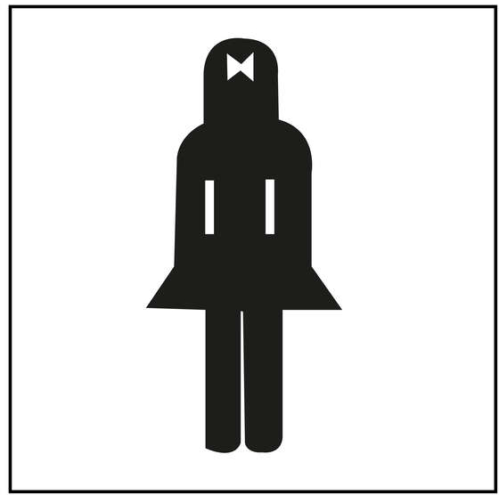 Apli Etiqueta Señalizacion Lavabo Señoras 1 U.