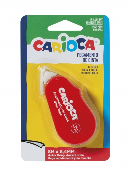 Carioca Glue Tape Cinta Adhesiva (Colores surtidos)