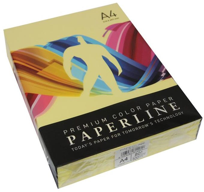 Imagen extra Papel A4 AMARILLO. 500 hojas de 80gr